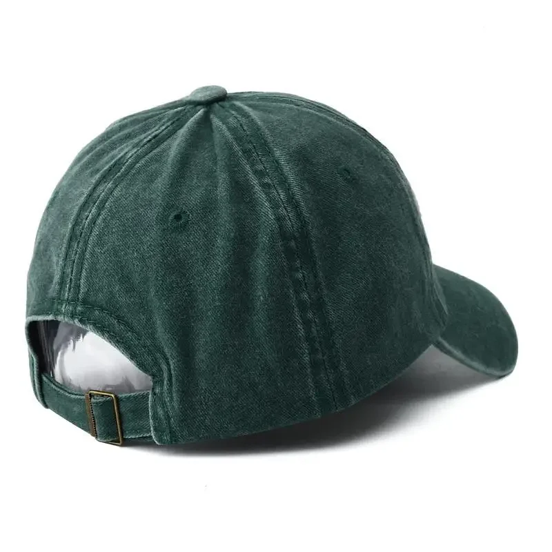 2024 High Quality Brooklyn Embroidery Snapback Hat for Men Vintage Black Green Washed Baseball Caps for Women Gorras Hombre 5