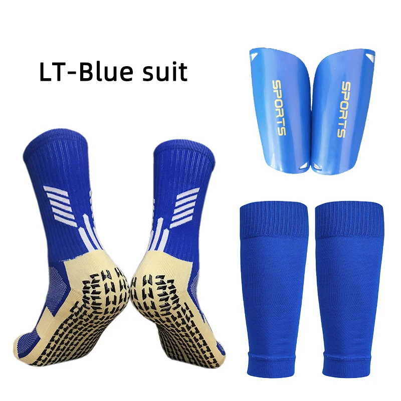 A Set Hight Elasticity Shin Guard Sleeves For Soccer Adults Kids Football Equipment Professional Leg Cover Sport Protective Gear