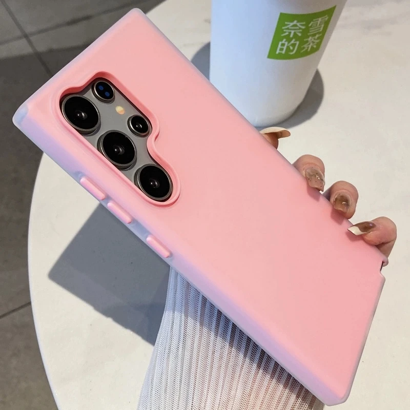 Vibrant Matte Jelly Soft Shockproof Phone Case - Candy Color Collection