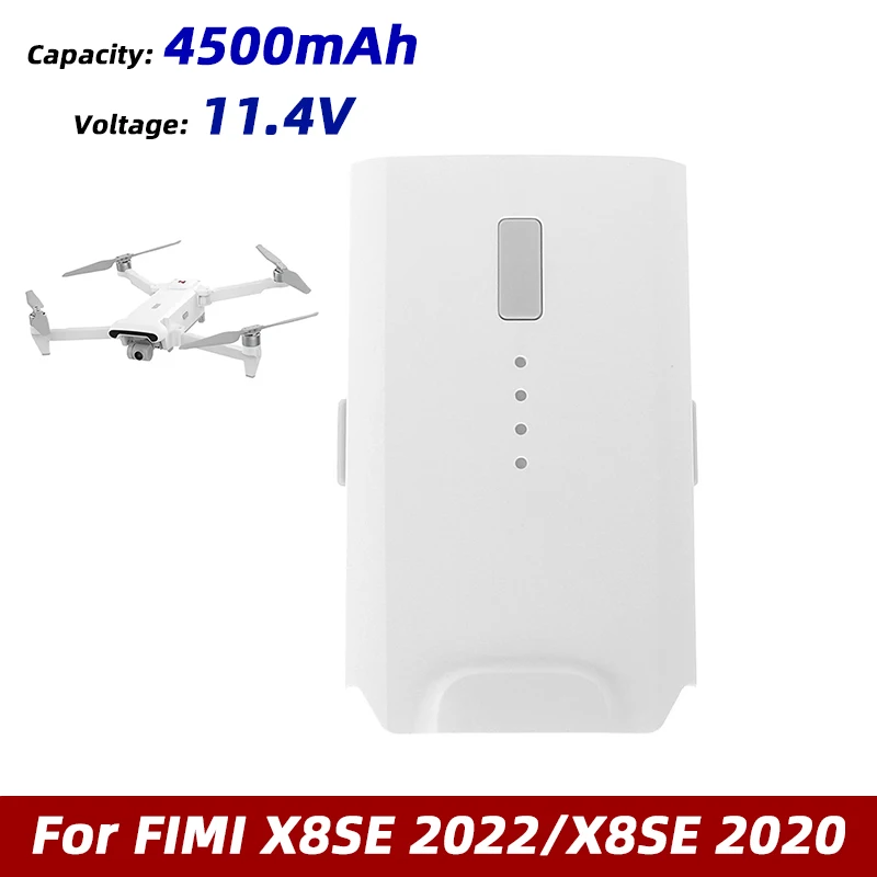 

Аккумулятор для квадрокоптера FIMI X8SE 4500/X8SE 11,4, 2022 мАч, 2020 в