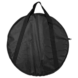 Storage Box Drum Bag Cymbal Case Stick Suitcase Backpack Pockets Round Hard Shell Instrument Holder Handbag Carry Handle