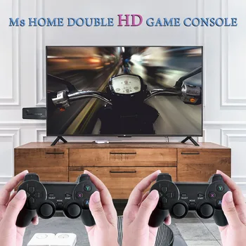 Video Game Sticks M8 Console 2.4G Dual Wireless Controller Game Stick 4K 10000 games 64GB Retro game For Dropshiopping Xmas Gift 2