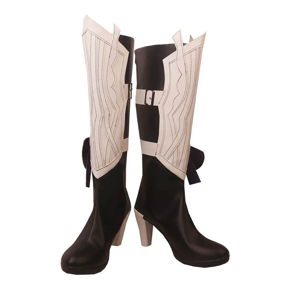 

Fire Emblem Engage Rosado Cosplay Boots High Heel Shoes Custom Made Any Size for Halloween Makeup