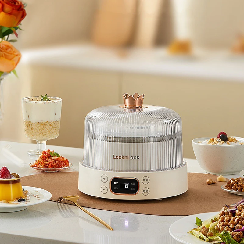 Electric Yogurt Maker 1L Automatic Leben Enzyme Fermenter Yoghurt 304 Stainless steel Container Natto Rice Wine Ferment Machine