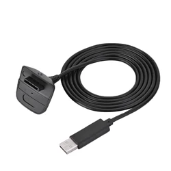 Xbox 360 Wireless Controller Quick Charging USB Cable (Black)