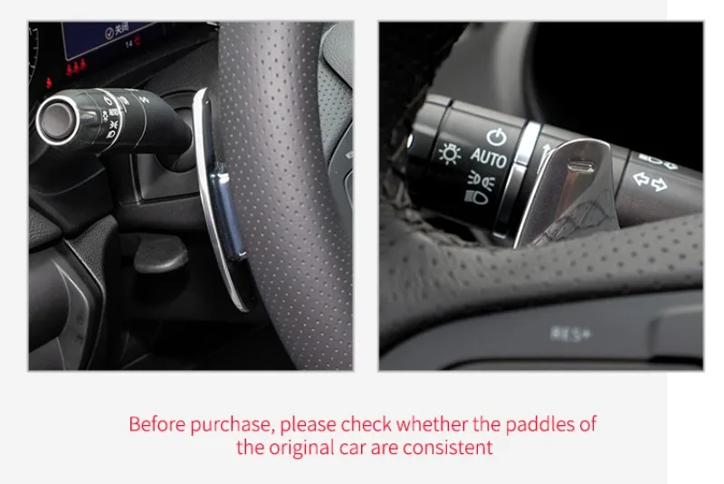 T-carbon Car Accessories Steering Wheel Shift Extension Paddle Shifter For Cadillac ATS CTS XTS XT4 XT5 ATSL CT6 CT5 CT4