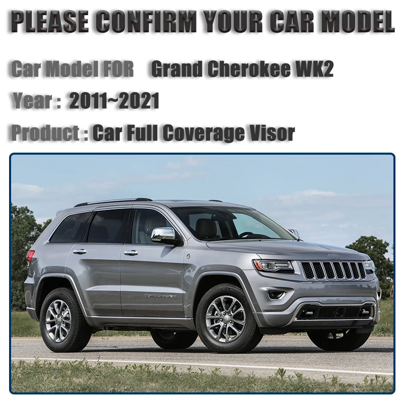 Car Sunshade Windshield Anti-UV Visor Covers For Jeep Grand Cherokee WK2 2014 2012 2011~ car sunshade,windshield sunshade,windshield sun shade