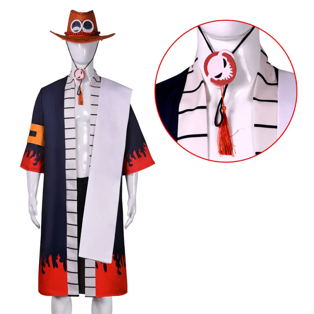 

Anime Portgas·D· Ace Suits Cosplay Costume Comic Show Clothes Halloween Carnival Party Outfits