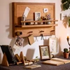 Wooden Storage Shelf Distribution Box Shade Remodeling Decoration Solid Wood Electric Gate Box Home Storage Decoration 3