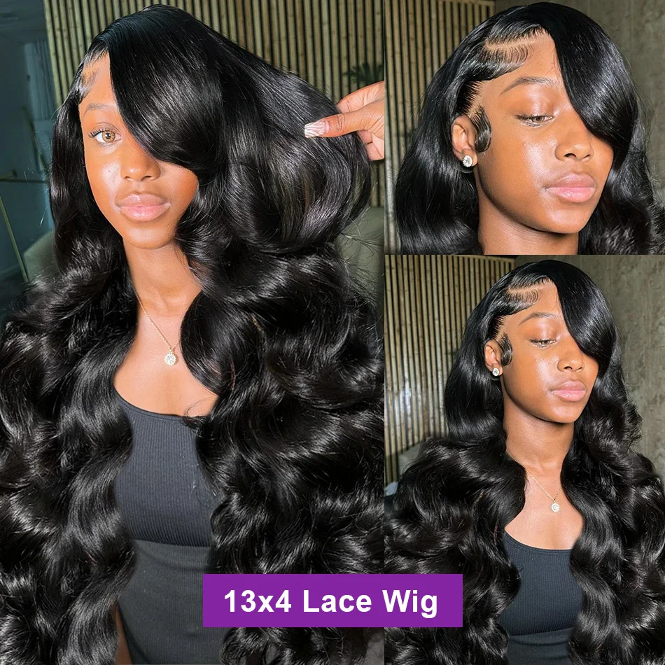 Human hair wig 13x6 Body Wave Lace Frontal Human Hair Wig 13x4 Hd Lace Frontal Human Hair Wig for Women