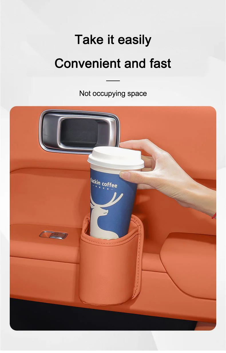 Aston Martin Lederen Opbergbox - Luxe lederen organizer in het interieur