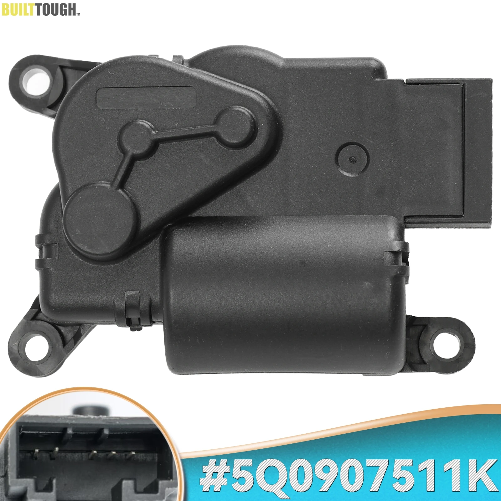 HVAC Heater Blend Door Actuator For VW Crafter Golf Tiguan Seat Ateca Audi A2 A3 TT Roadster Skoda Octavia 5Q0907511K V10771088