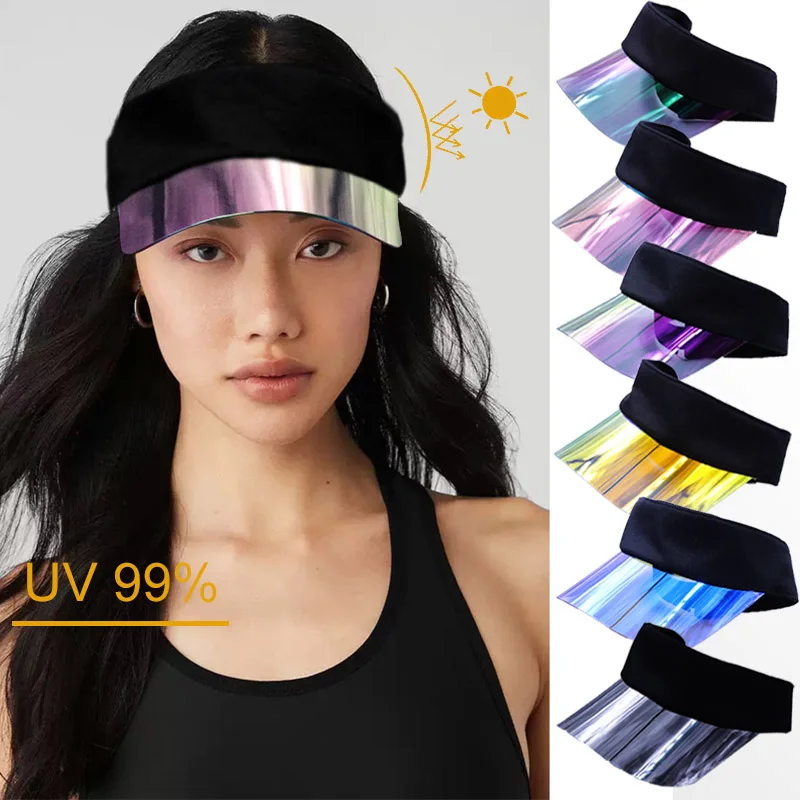 Sports Headwear Multicolor Yoga Women Summer Hats Empty Top Outdoor Sport Visors UV Protection Casual Baseball Cap Sunscreen Beach Accessories