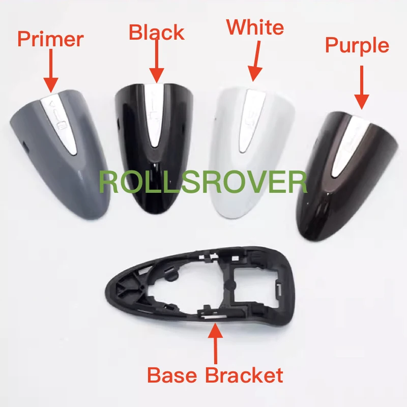 

ROLLSROVER Front Left Car Exterior Door Handle Cap For Jaguar XF XJ White Black Purple Primer