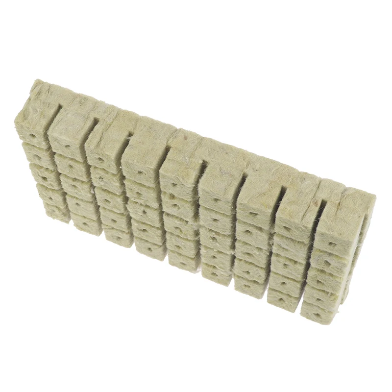 50Pcs 25x25x23mm Ventilative Hydroponic Grow Agricultural Media Cubes Mini Blocks Planting Soilless Cultivation Base
