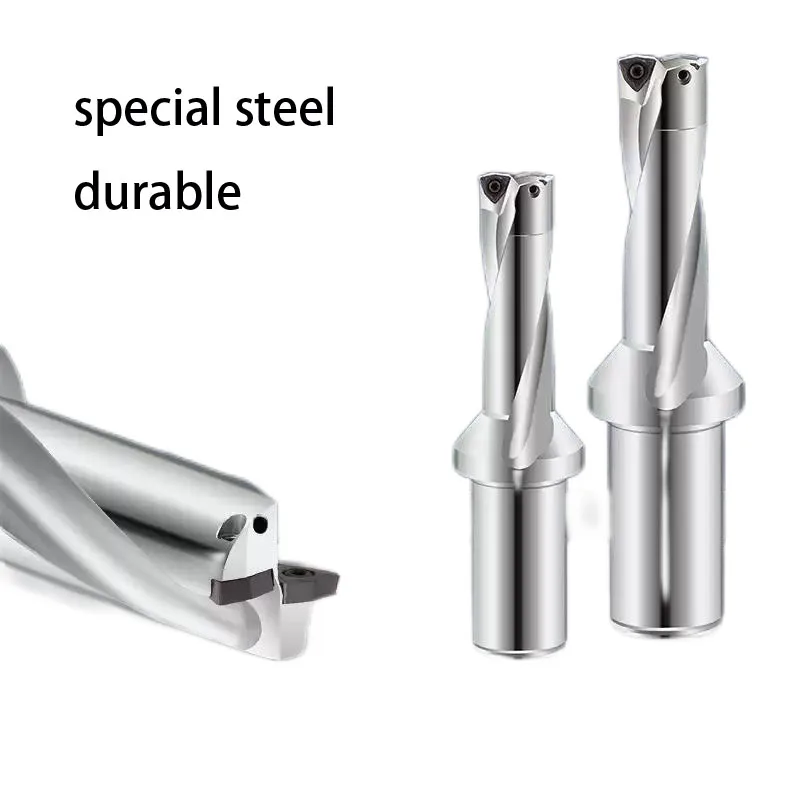WC-2D-3D Fast U-Drill Fast Drill Bit CNC Violent Drill SP Water Jet Bit Deep Hole Violent