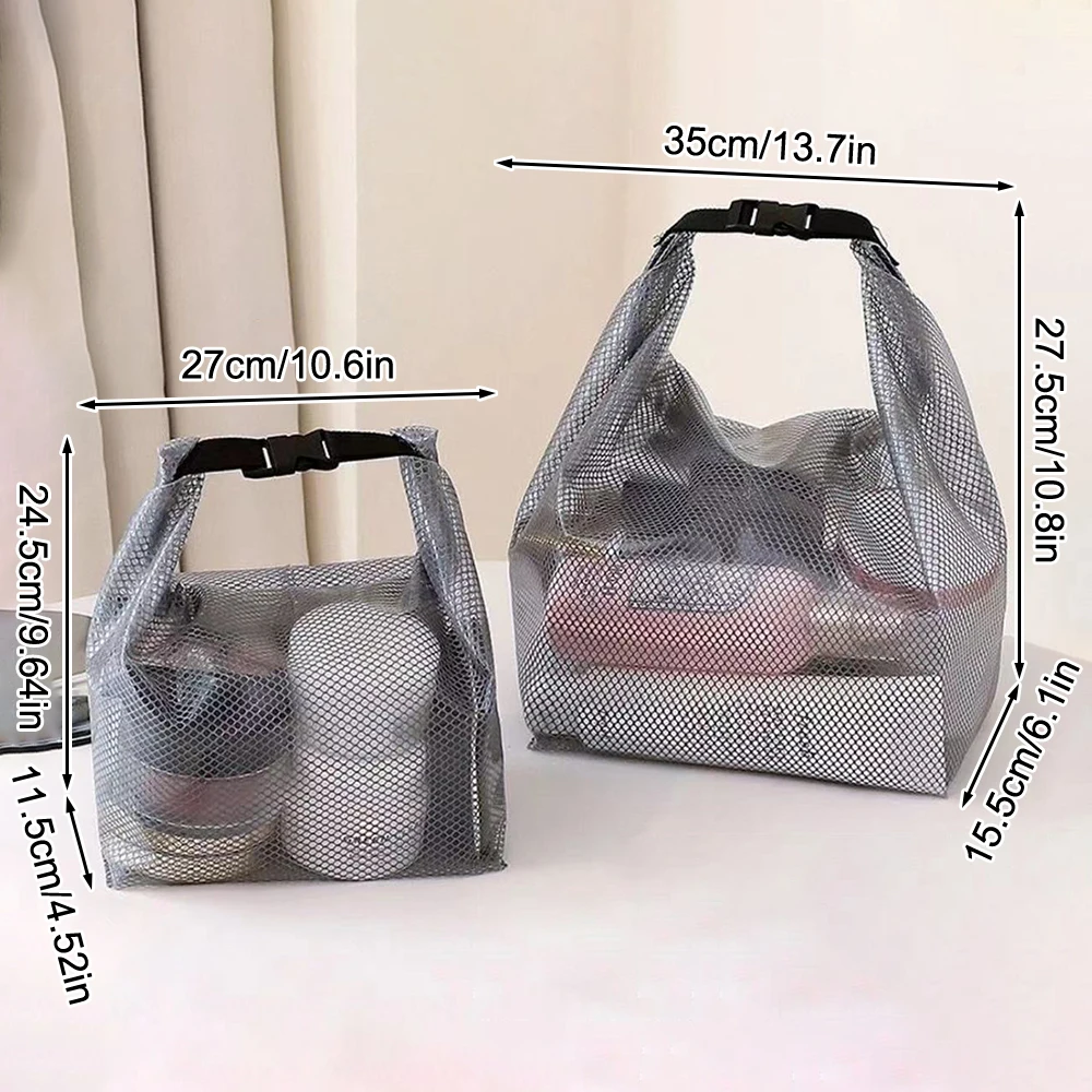 Waterproof Storage Bag, Fitness Clothing, Swimming Bathroom, Large Capacity Drawstring, Men's And Women's Outdoor Toiletries Bag 5
