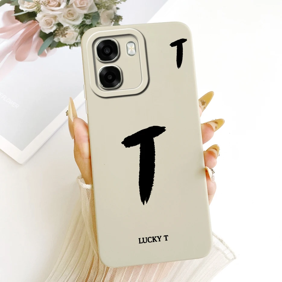 Cute Lucky Letters Soft TPU Phone Case Back Cover s