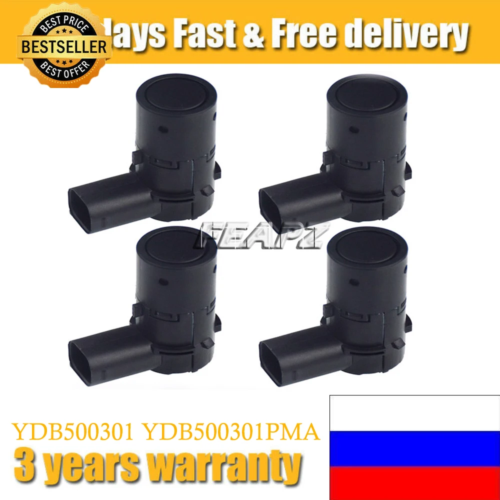 

4pcs/lot PDC Parking Sensor For Jaguar Land Rover 3 Range Rover Freelander Discovery Vogue L322 YDB500301 YDB500301PMA