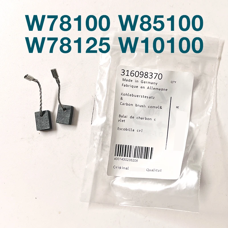 

Carbon Brush Accessories for Metabo W78100 W85100 W78125 W10100 Angle Grinder Carbon Brush Replacement Parts 316098370