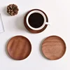 Walnut Wooden Tray Ins Wind Small Wooden Plate Japanese Rectangular Dinner Plate Cake Bread Coffee Tea Solid Wood Plate Tray 3