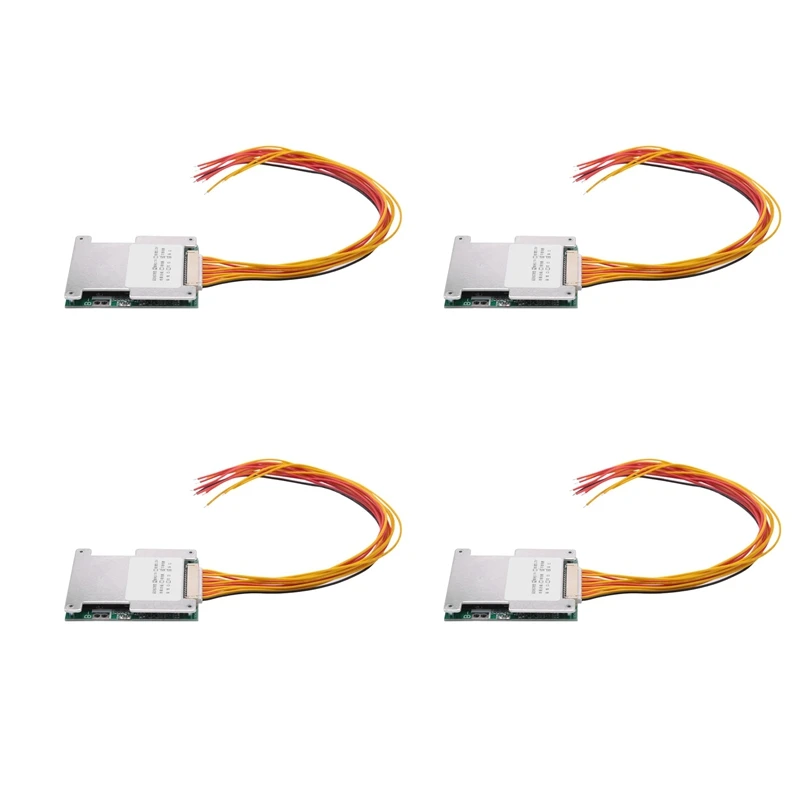 

Плата защиты аккумулятора 4X 13S 48 в 60A, плата эквалайзера BMS PCB для литий-ионной батареи