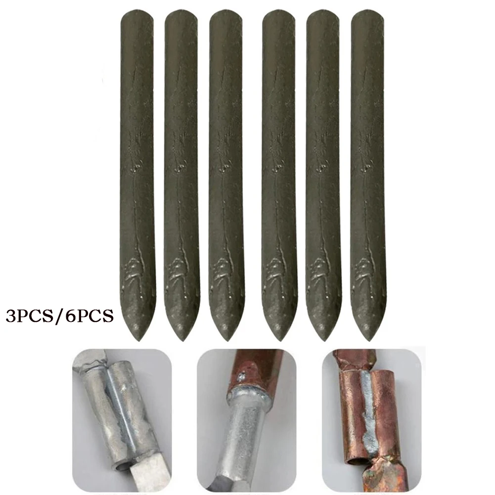 

3/6pcs Aluminum Flux Core Welding Rods For Low Temperature Soldering Repair Premium Weld ToolsFor Water Pipes Gas Pipes