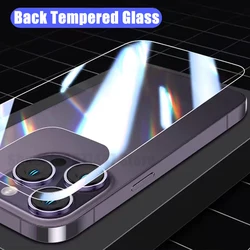 Premium Back Tempered Glass Full Screen Protector Film - Back Tempered Glass (iPhone 15 Plus)