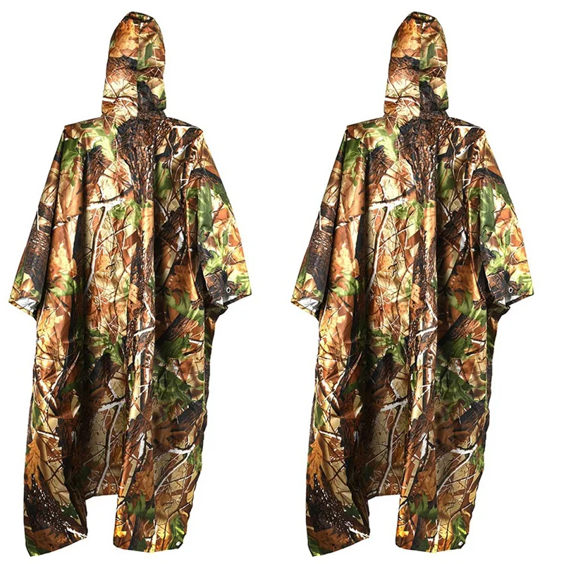 

2 шт., универсальный дождевик «Три в одном»