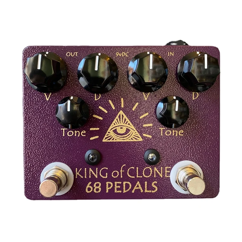 【美品】68Pedals King Of Clone 68 Pedals King of Clone Boost Overdrive Distortion - YouTube