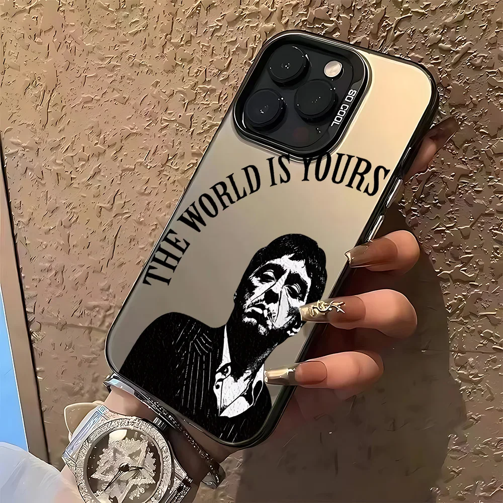 รูปสินค้า เคสแฟชั่น S-Scarface ป้องกันรอยกระแทก iPhone 17-8 ผิวด้าน