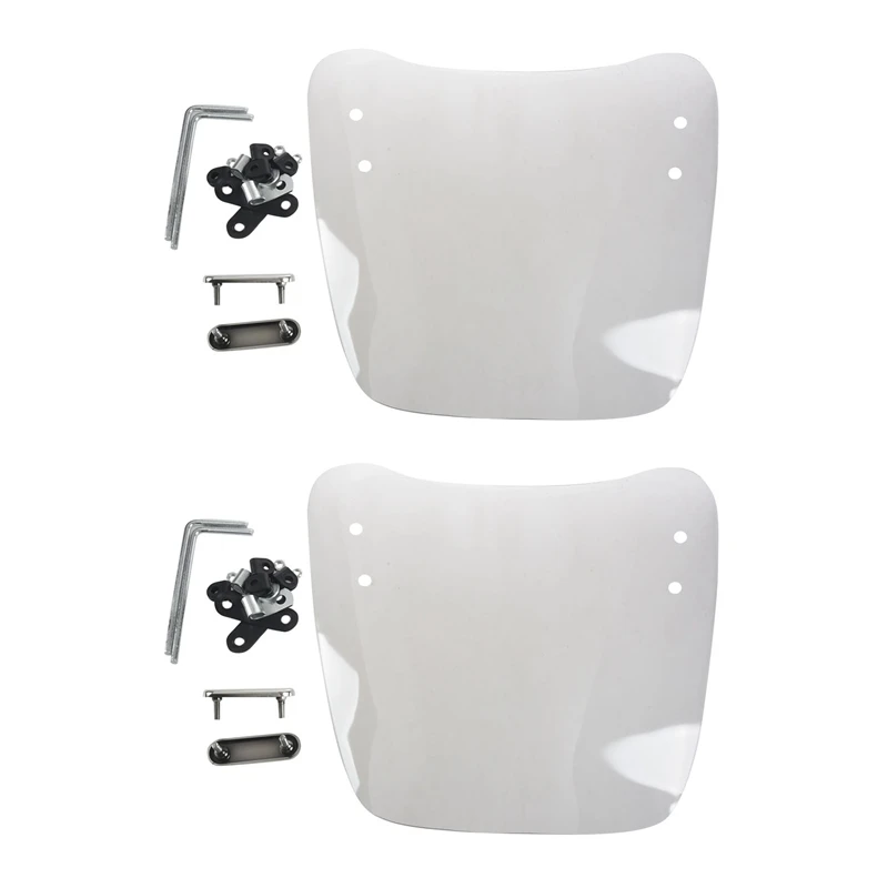 

2 шт., регулируемое ветровое стекло для мотоцикла