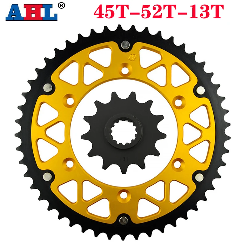 

Motorcycle 45T~52T 13T Front & Rear Sprocket For SUZUKI DR250 DR-Z250 RM250 RMX250 DR350 DR-Z400 DRZ400S DRZ400SM RV90 DR350SE