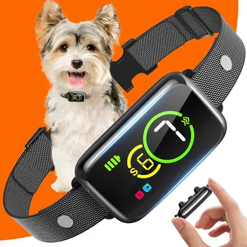 Dog Bark Collar,Small Medium Large Dog Smart Bark Collar,Adjustable Beep Vibration Modes & 7 Sensitivity, Automatic Anti Barking 1