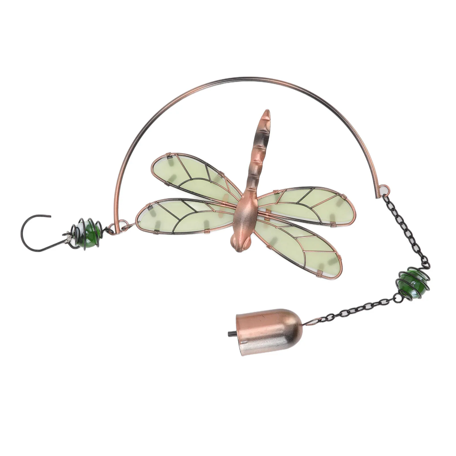 Dragonfly Wind Chimes Waterproof Melody Iron Hanging Ornaments Home Garden Balcony Decoration