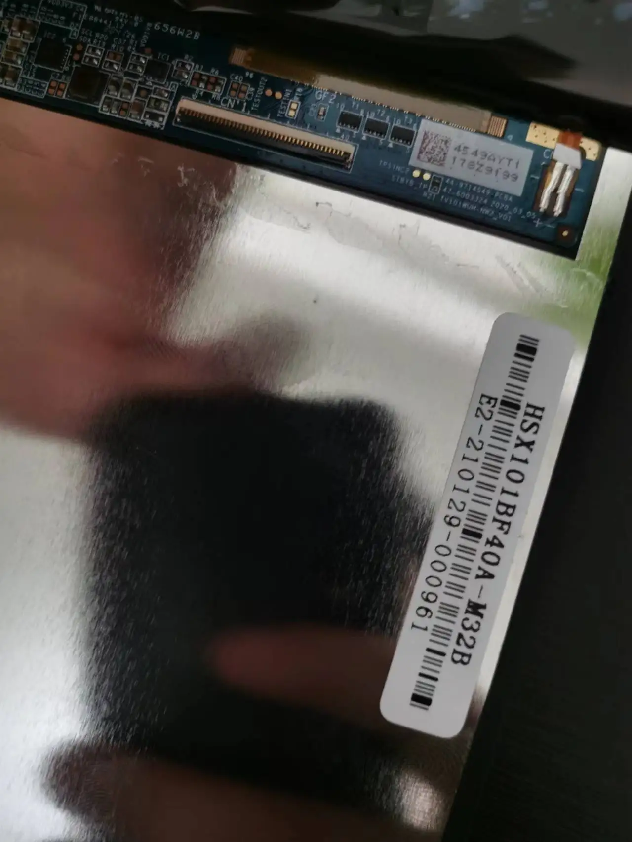 Teclast-lcd Display Matrix Tela Interna Versão Azul 101 Polegadas P20hd M40 M40 Pro M40se Máquina Recém-produzida - Imagem 2