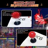 VILCORN X6 Arcade Joystick for M8 Game Stick 2.4G USB Wireless Gaming Controller for PC/Android Smartphone MAME Fighting Gamepad - Image 3