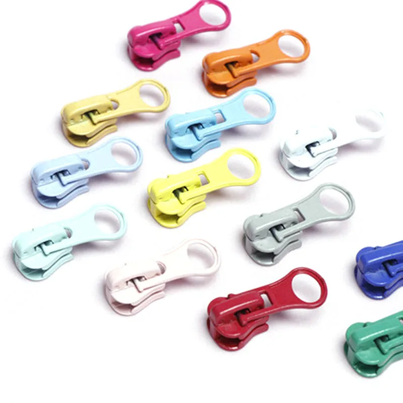 Wholesale 10PCS 5 Resin Zipper Pull Slider Repair Resin Zipper Head 20