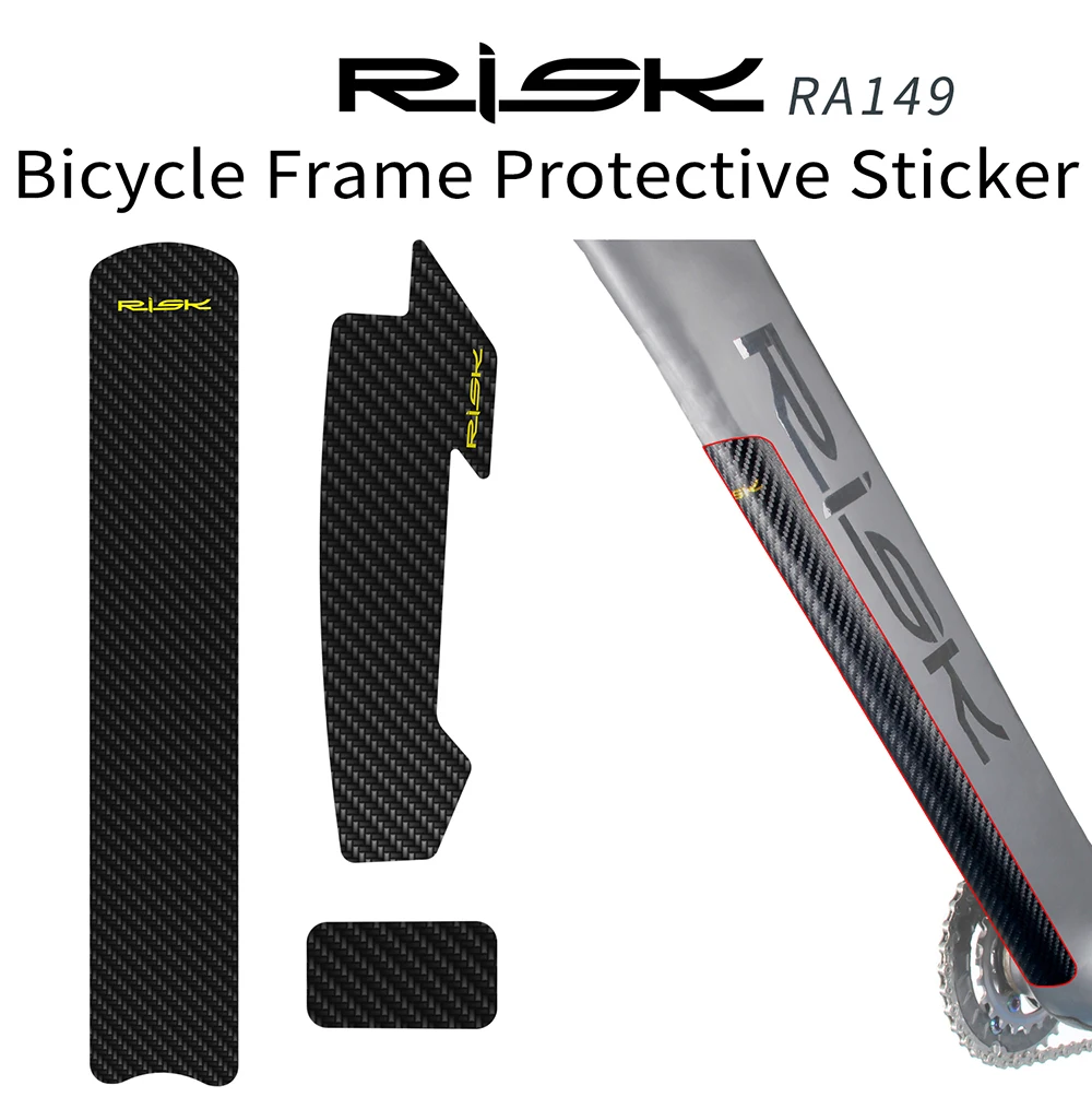 RiskBicycleStickersMTBAdhesiveTapeBikeFrameProtectorChainstay