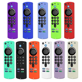 Capa protetora de silicone para fire stick 4k max/3a geração fire tv remoto que brilha no escuro anti-queda capa à prova de poeira 1