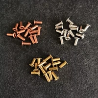 Silver/Gold/Red Hollow Out Cam Rivet To Fix Steel Wheel For Zippo Kerosene Lighter Universal DIY Repair Replace Upgrade Parts 1