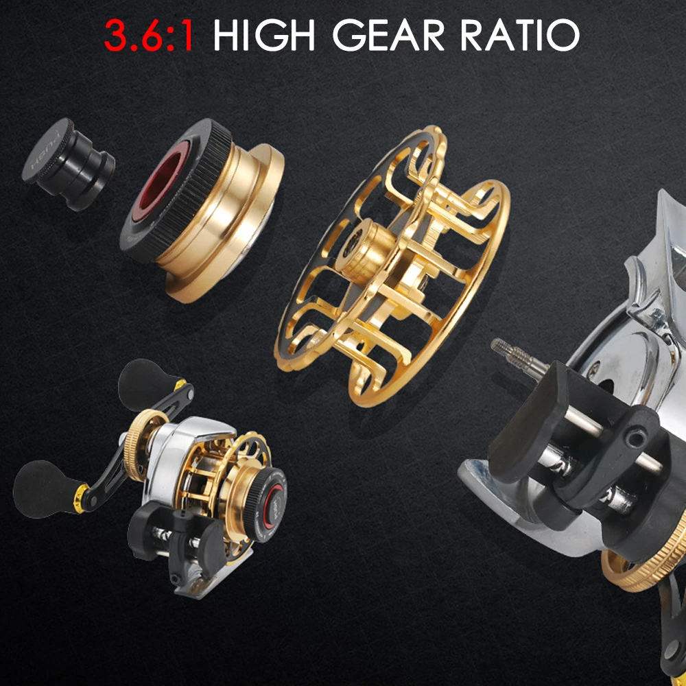 Automatic Fly Fishing Reels, Aluminum Alloy Fishing Reel