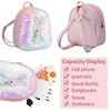Children's and Girls' Backpack Rabbit Children's Backpack Adjustable Shoulder Straps Cute and Lightweight Kindergarten Strap Sui 4