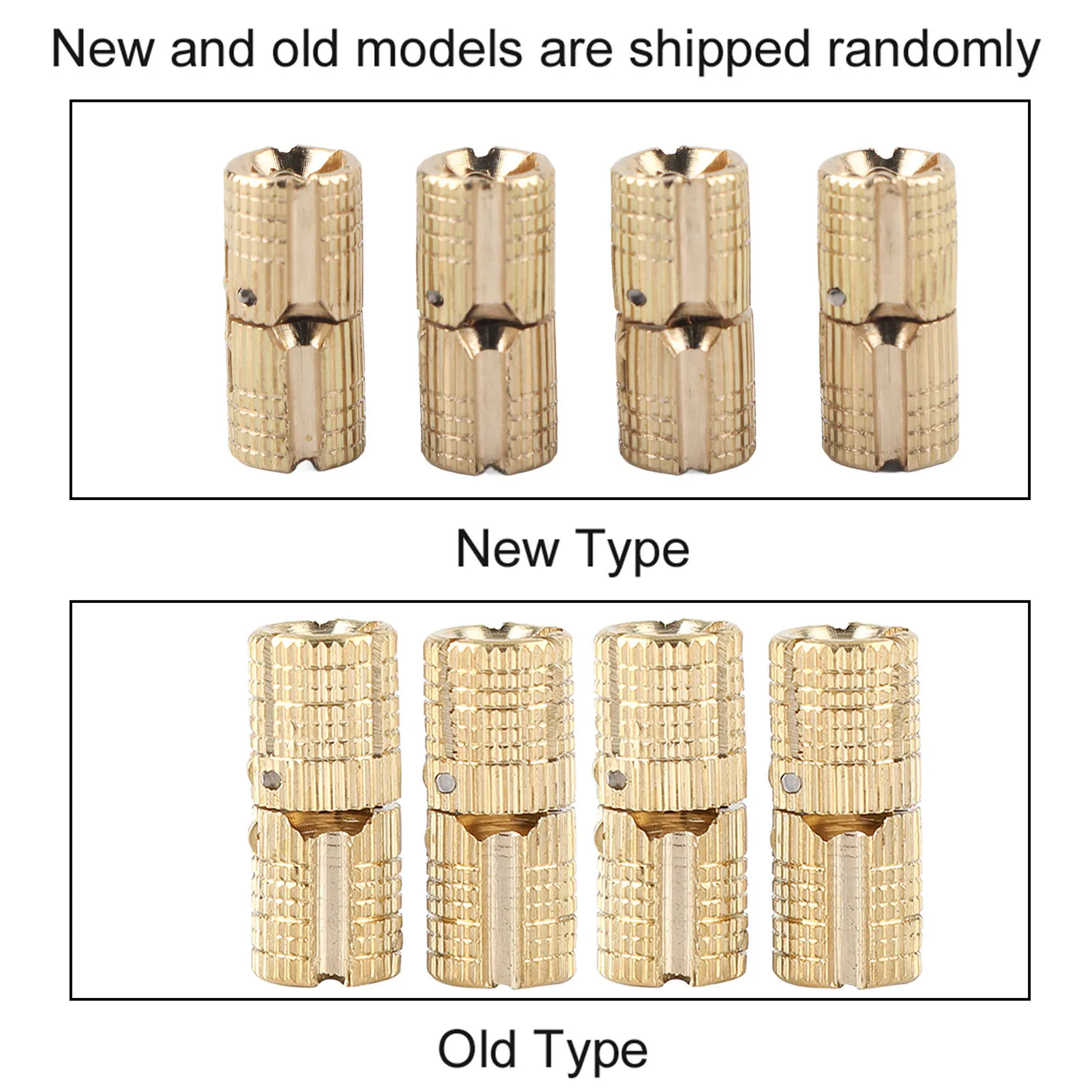 4Pcs Copper Brass Hinges 8mm 10mm 12mm 180 Degree Opening Angle for Furniture Cabinet Small Box Hardware