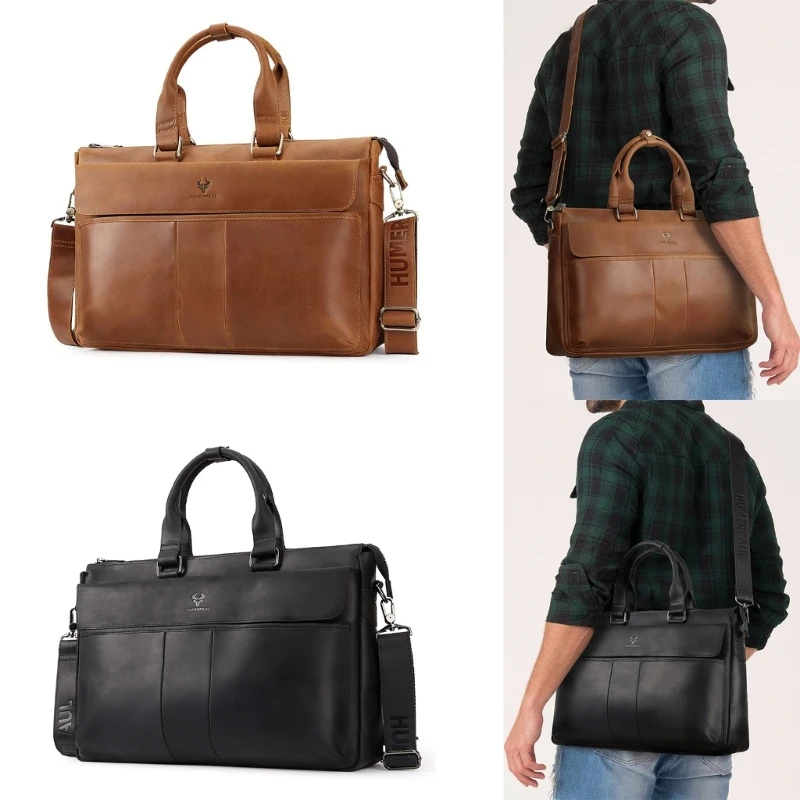 

Professional Male Handbag Laptop Bag Shoulder Bags for Business and Commuting