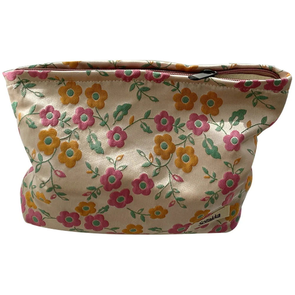 

Clutch Purse Makeup Storage Bag for Women Box Bags Travel Polyester Pouch