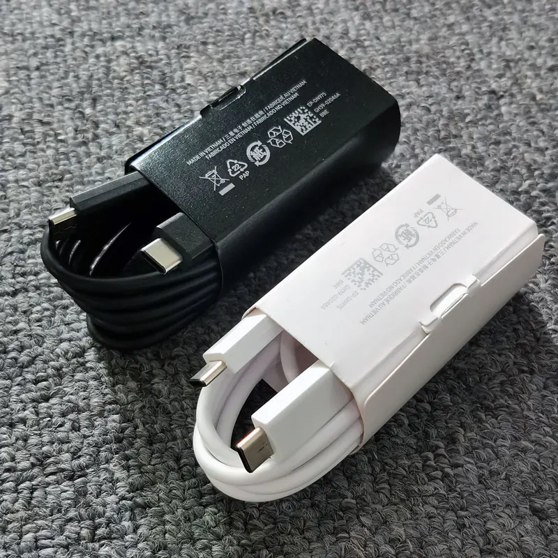 Samsung 45W PD Super Schnellladegerät Adapter Typ C Kabel für Galaxy S24 S20 S21 S22 S23 Note20 Ultra 10 Plus Z Flip Fold 6 5 4 3 2 – Detail 12