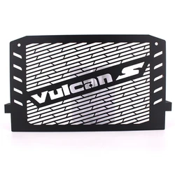 Motorcycle Radiator Guard Protector Grille Cover, Enhanced Protection for Kawasaki Vulcan Series (Black)