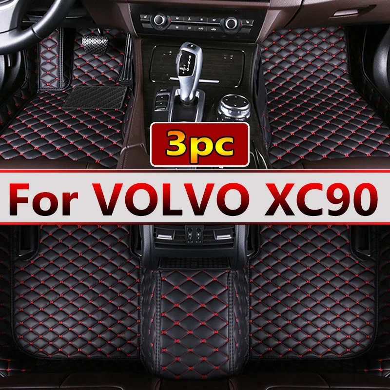 

Car floor mats for VOLVO XC90 (FIVE SEAT) 2015 2016 2017 2018 2019 2020 Custom auto foot Pads automobile carpet cover