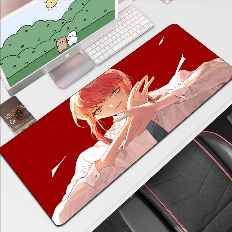 Chainsaw Man Extended Pad Pc Accessories Mouse Gaming Desk Protector